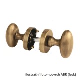 Door BALL TWIN PF34 HB (ABR MAT - sárgaréz patina, bronz matt) - Twin ABR (patinás sárgaréz)