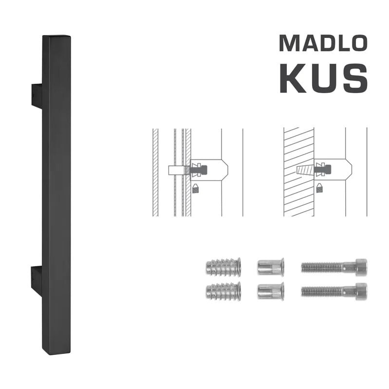 AJTÓKINCS MP kód K31 25x25 mm SP - db (BS - Matt fekete)