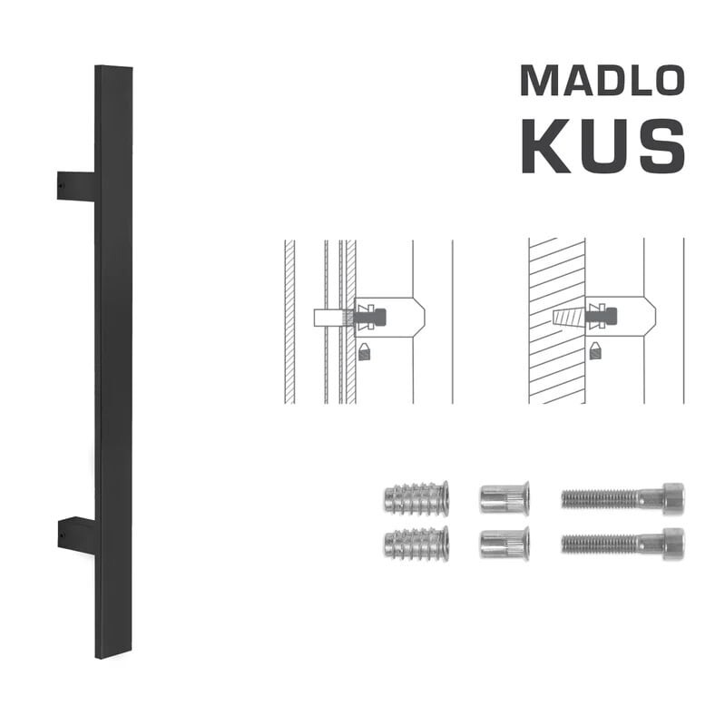 AJTÓKINCS MP kód K41S 40x10 mm SP - db (BS - Matt fekete)