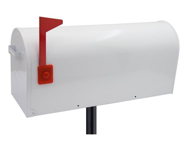 MP US ALU MAILBOX - T00217 (fehér komaxit)