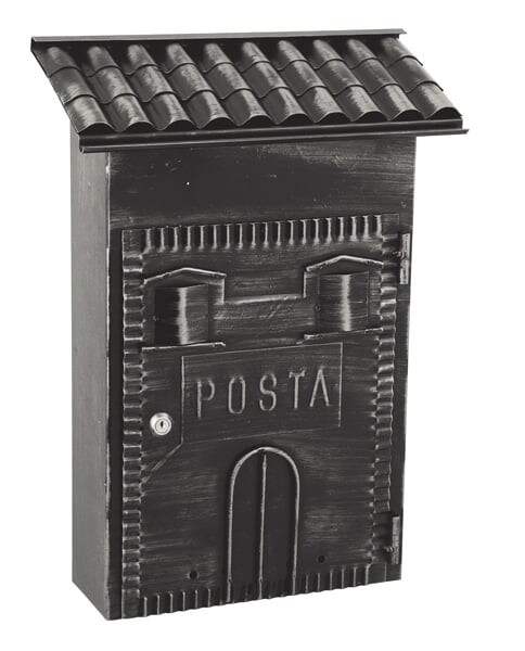 MAILBOX MP - FB613 / AT (fekete / platinaezüst)