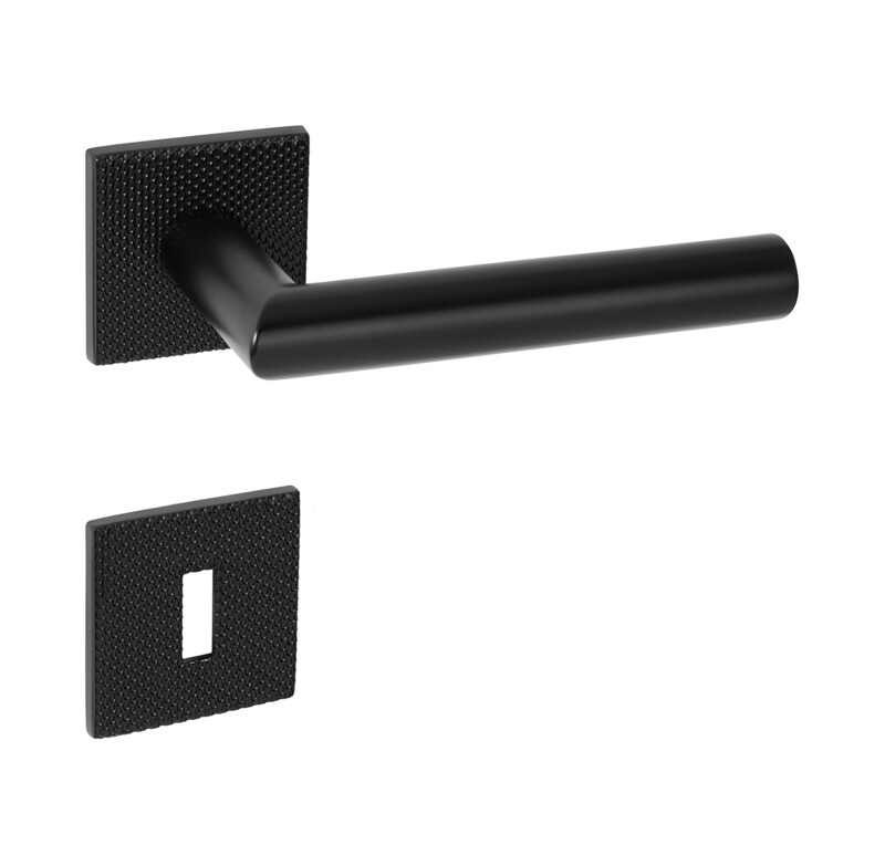 Ajtószerelvények MP FAVORIT - HR 4002 5SQ T2 (BS - BLACK MATTE)