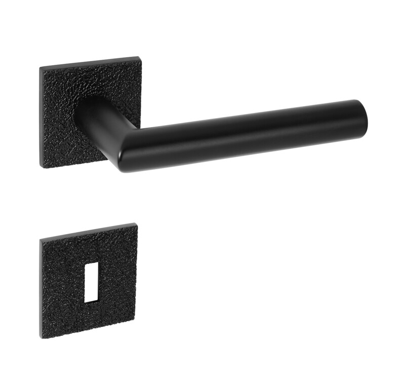 Ajtószerelvények MP FAVORIT - HR 4002 5SQ T3 (BS - BLACK MATTE)