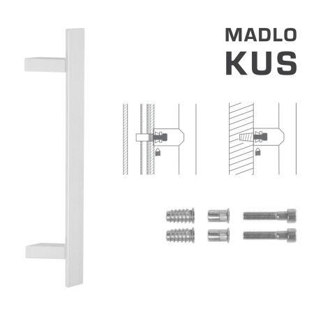 AJTÓKINCS MP kód K41Z 40x10 mm SP - db (WS - Fehér matt)