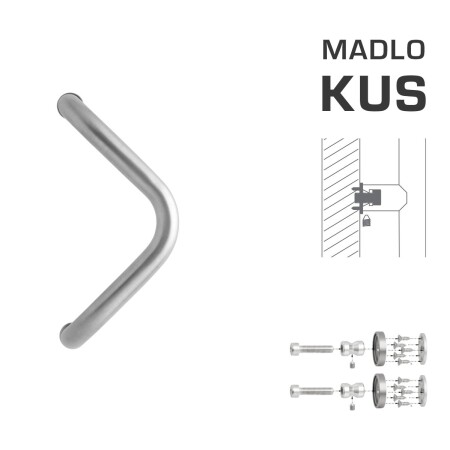 AJTÓKINCS MP M6 WA/BD-WOOD - db (Ezüst RAL 9006)