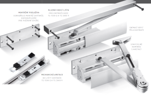 Closer ACT Geze TS 3000 V BC (EZÜST)