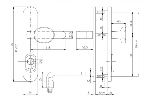 Biztonsági szerelvények ROSTEX BK RX 1-50 SOLID 3. osztály (ROSDAMENTES ACÉL MATÉK)