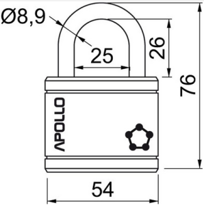 Lakat RICHTER APOLLO (40, 54)