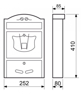 Postafiók RICHTER BK301