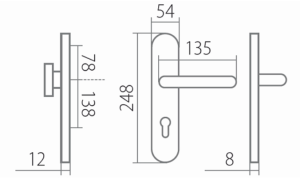 Biztonsági szerelvények TWIN COLUMBUS BLOCK HR H2094 KS DEF (E)