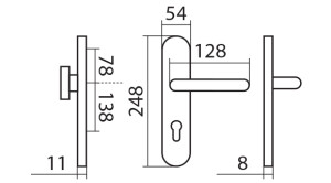 Biztonsági szerelvények TWIN COLUMBUS ALA HR H2094 KS DEF (E)