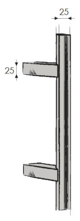 MP 831Z (BN) ajtókilincs