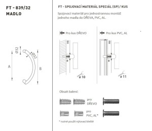 AJTÓKINCS MP kód K39 Ø 32 mm SP - db (WS - Fehér matt)