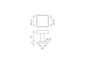 Kilincs MP - HR 3SM (SB - PVD fekete)