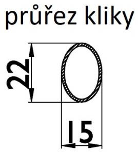 Ajtószerelvények TWIN BLOCK H 1807 M3 (E) - kerítéskapuk