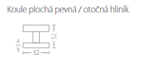 Golyó ACT háromszögmenet kovácsolásához (F1)