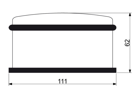 Ajtóütköző RICHTER RK.ZAR.016.N