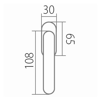 Ablakszerelvények TWIN APOLLO P110 RO (CP)