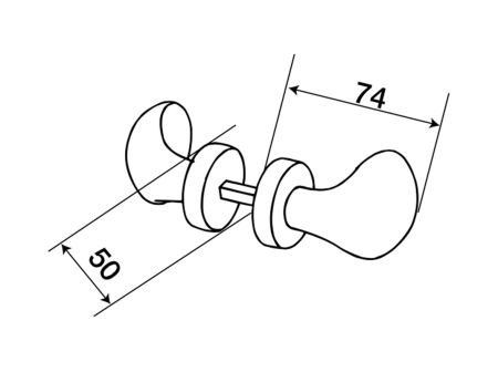 DOOR BALL TWIN F507 (XR)