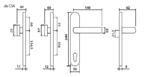 Biztonsági szerelvények TWIN HARMONIA HTSI DEF (F1)